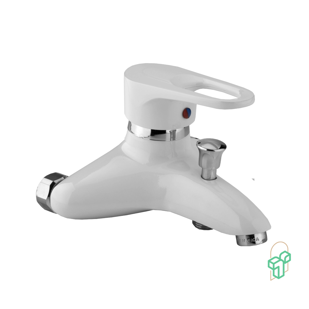 Rose-lever-white-chrome-nutrica-shower-tap