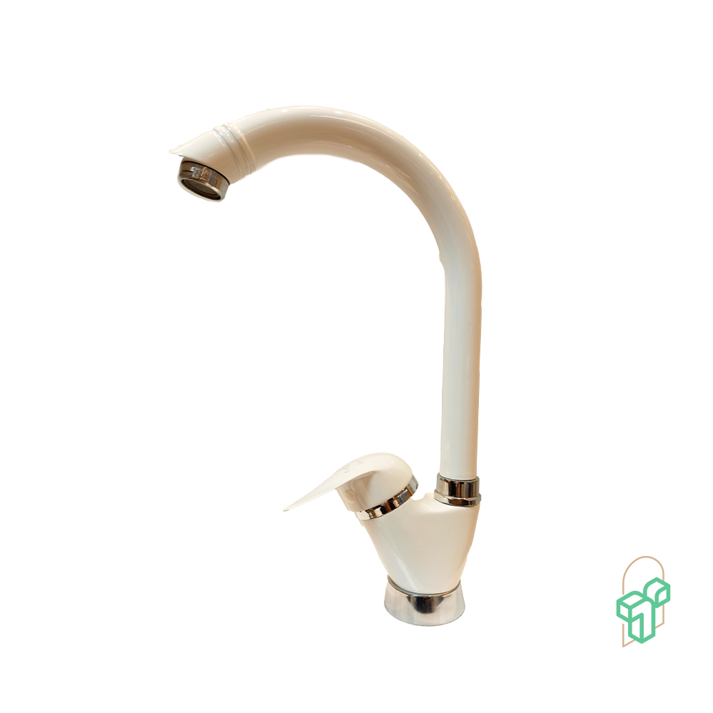 White chrome lever seal - Nutrica - dishwasher faucet